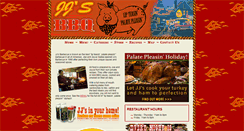 Desktop Screenshot of jjsbbq.com